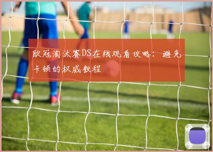 欧冠淘汰赛DS在线观看攻略：避免卡顿的权威教程